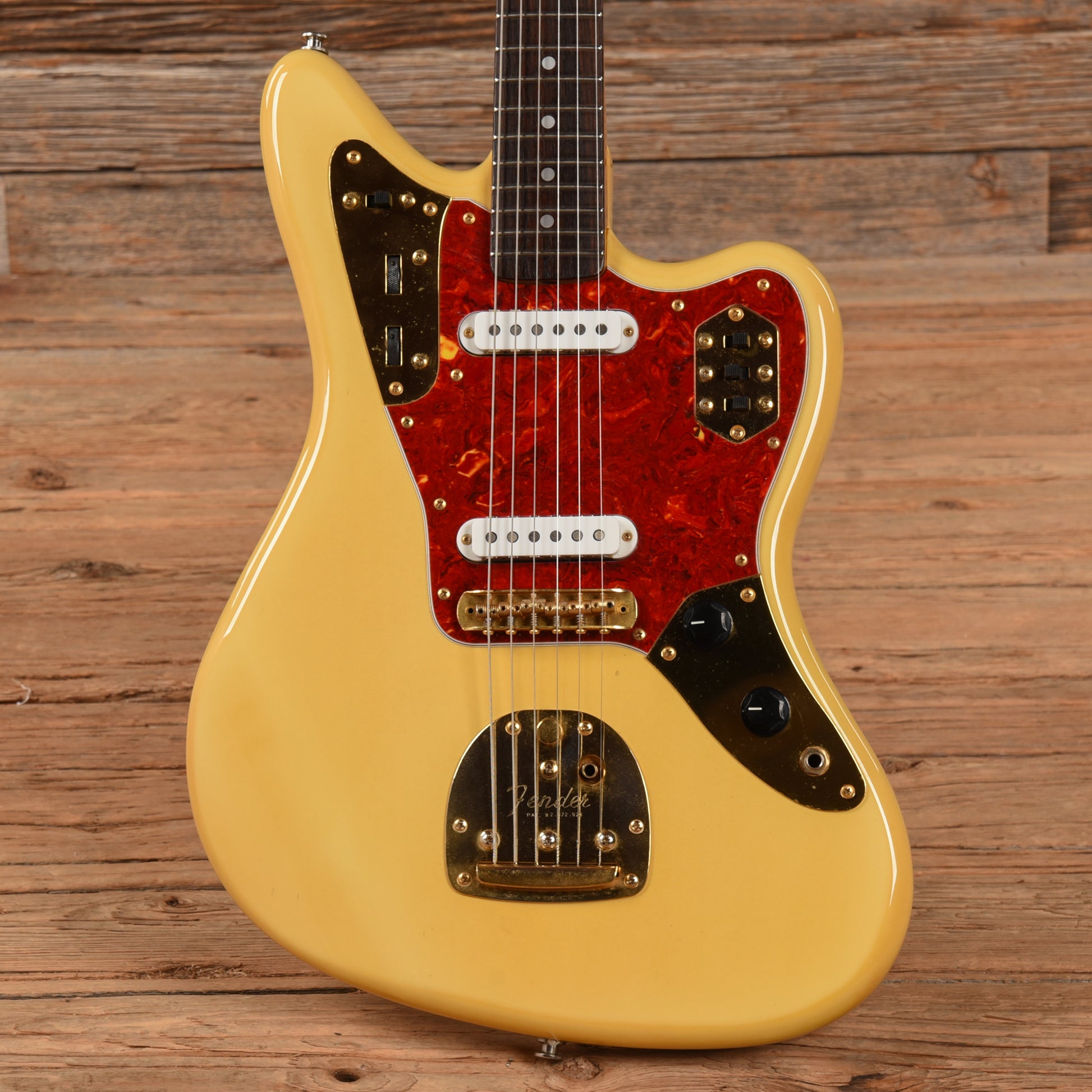Fender Limited Edition JG66G Jaguar Olympic White Electric Guitars / Solid Body