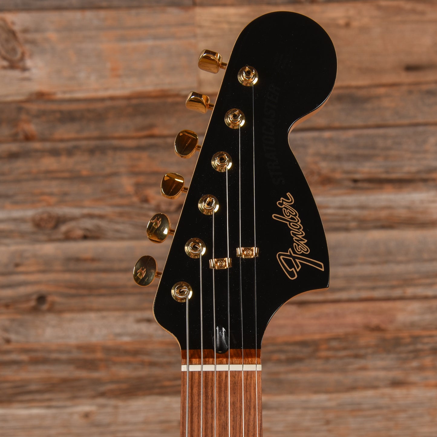 Fender Limited Edition Mahogany Blacktop Stratocaster HHH White 2019 Electric Guitars / Solid Body
