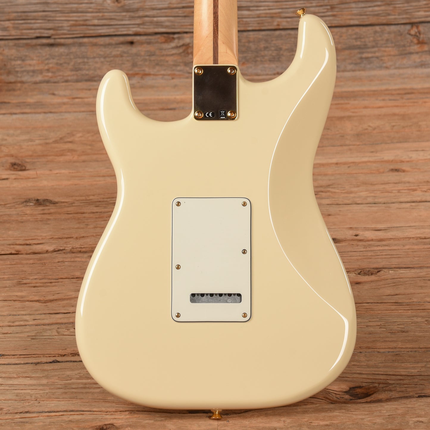 Fender Limited Edition Mahogany Blacktop Stratocaster HHH White 2019 Electric Guitars / Solid Body