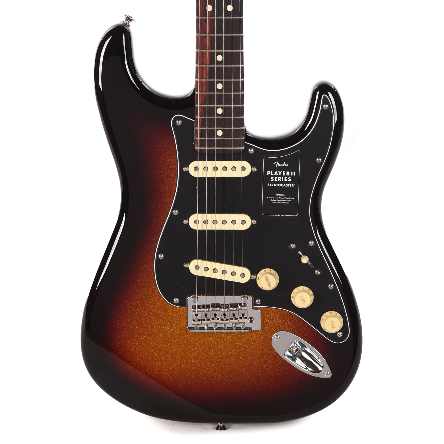 Fender Limited Edition Player II Stratocaster Sparkle 3-Color Sunburst Electric Guitars / Solid Body