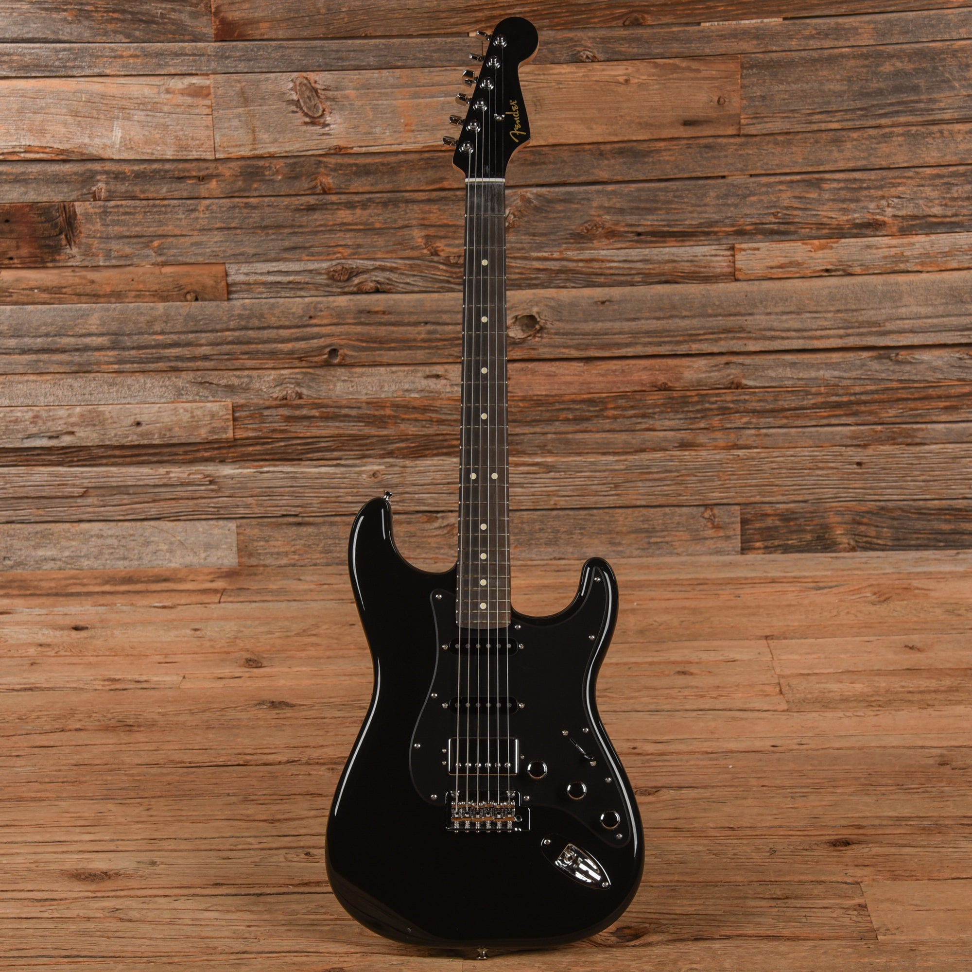 Fender Limited Edition Player Stratocaster HSS Ebony Black 2022 Electric Guitars / Solid Body