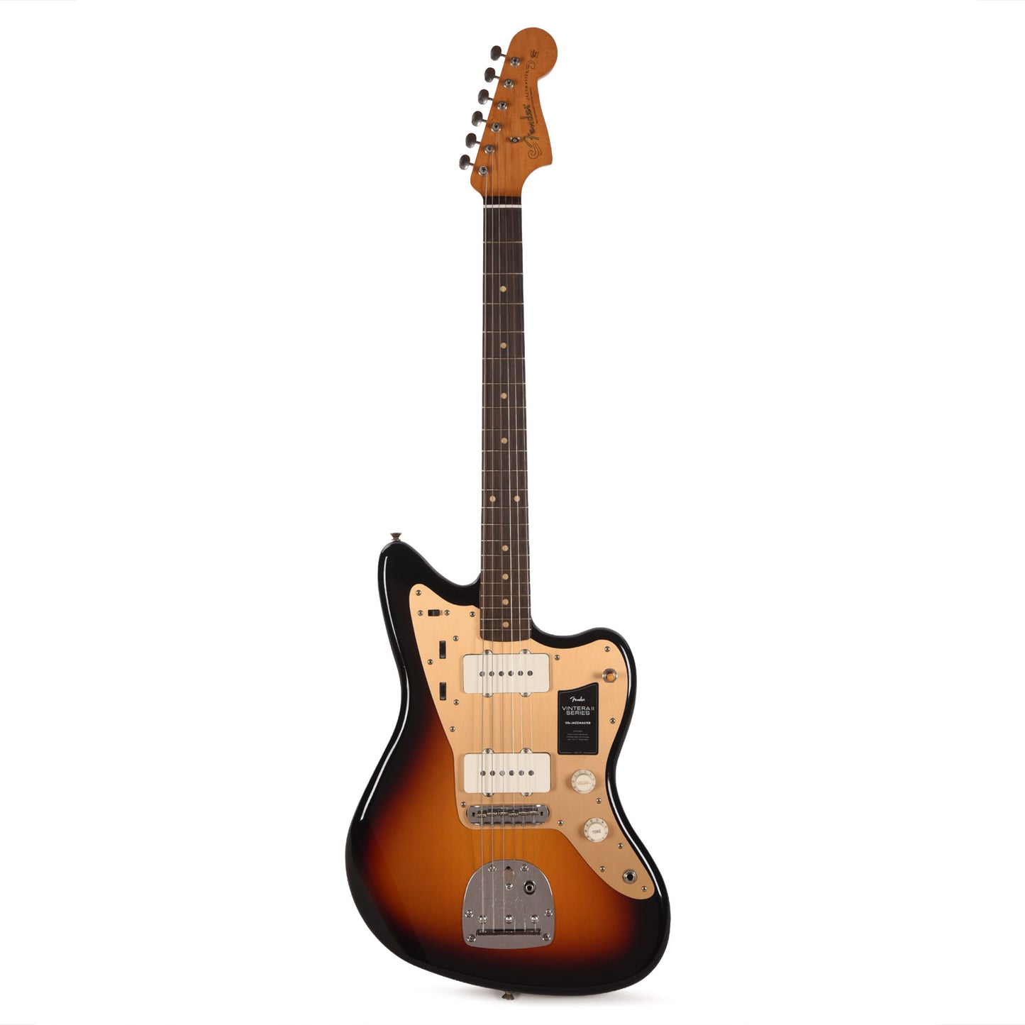 Fender Limited Edition Vintera II Road Worn '50s Jazzmaster 3-Color Sunburst Electric Guitars / Solid Body