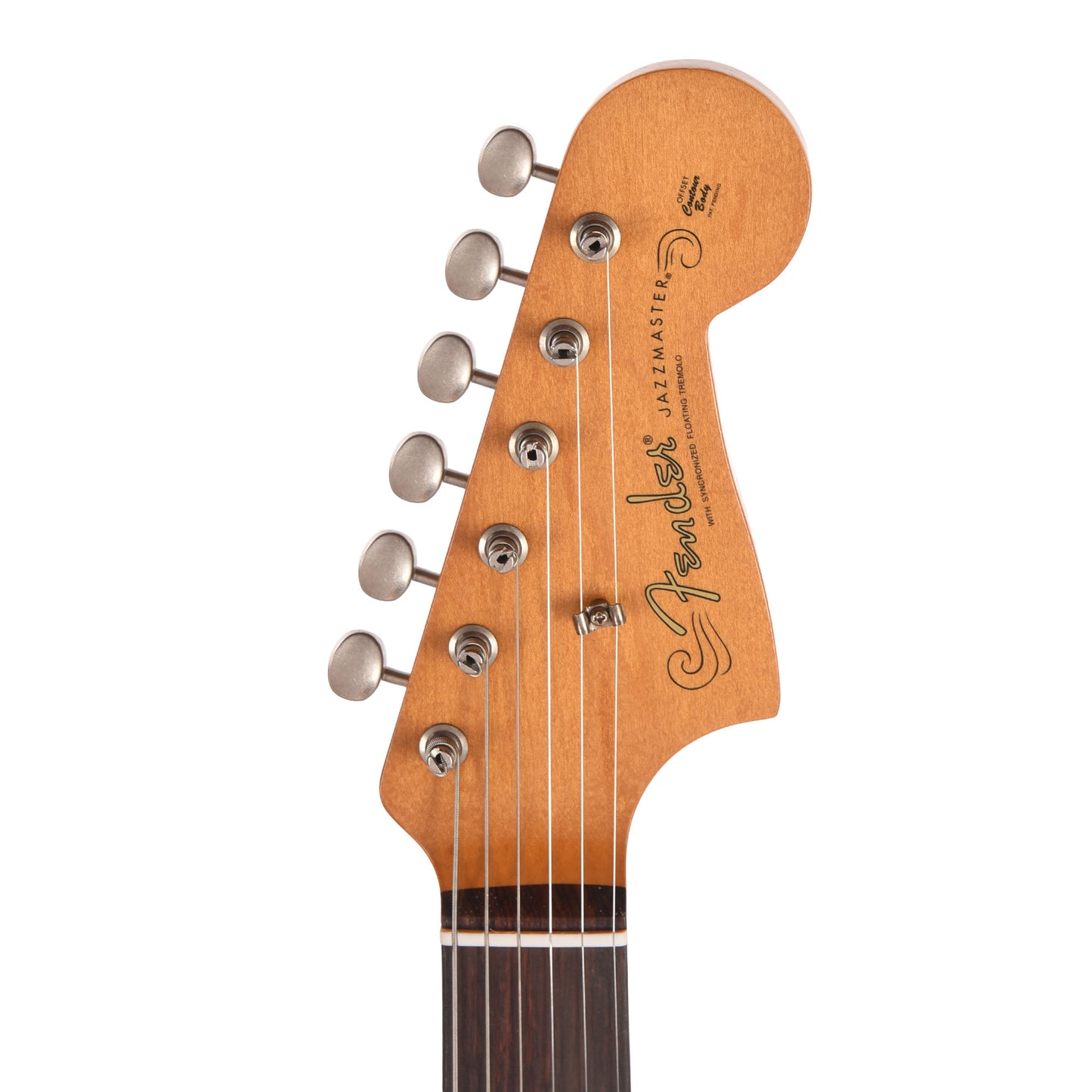 Fender Limited Edition Vintera II Road Worn '50s Jazzmaster Fiesta Red Electric Guitars / Solid Body