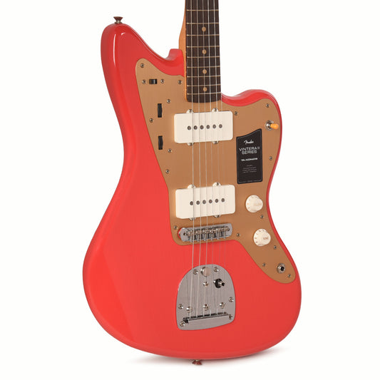 Fender Limited Edition Vintera II Road Worn '50s Jazzmaster Fiesta Red Electric Guitars / Solid Body