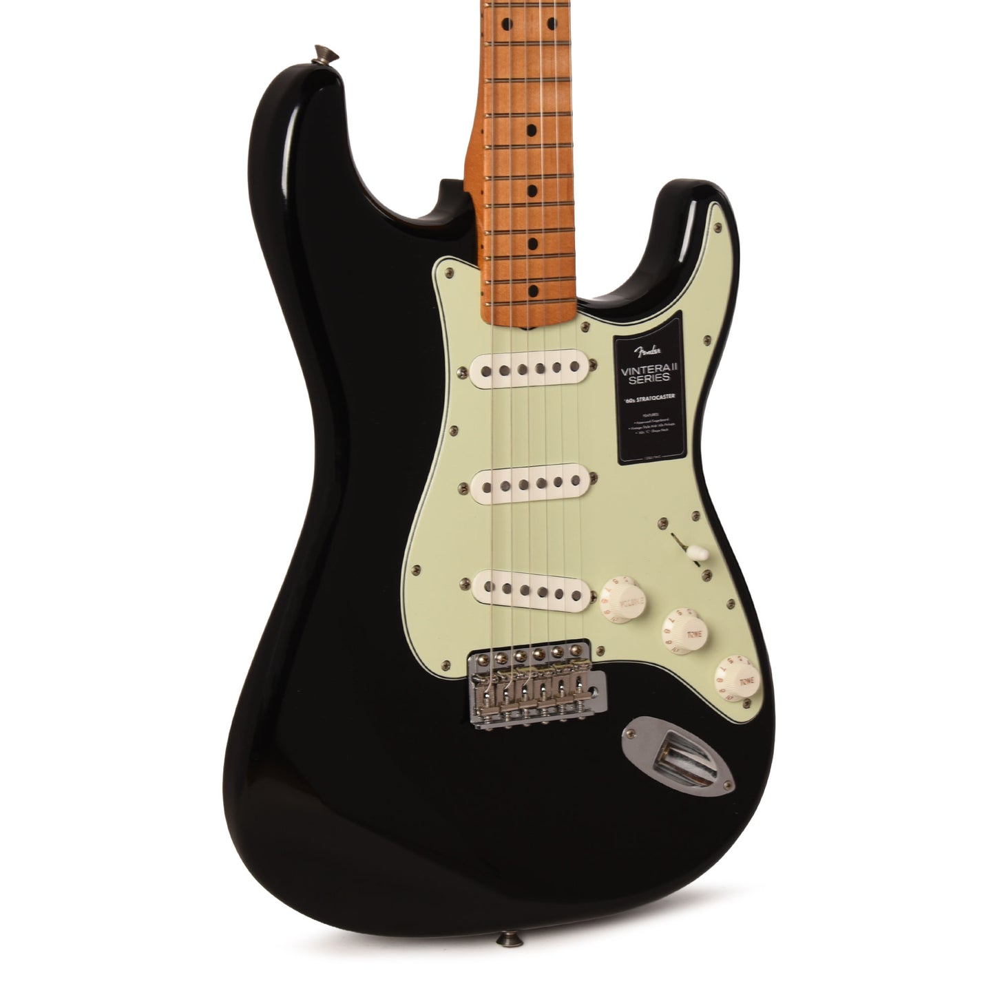 Fender Limited Edition Vintera II Road Worn '60s Stratocaster Black Electric Guitars / Solid Body