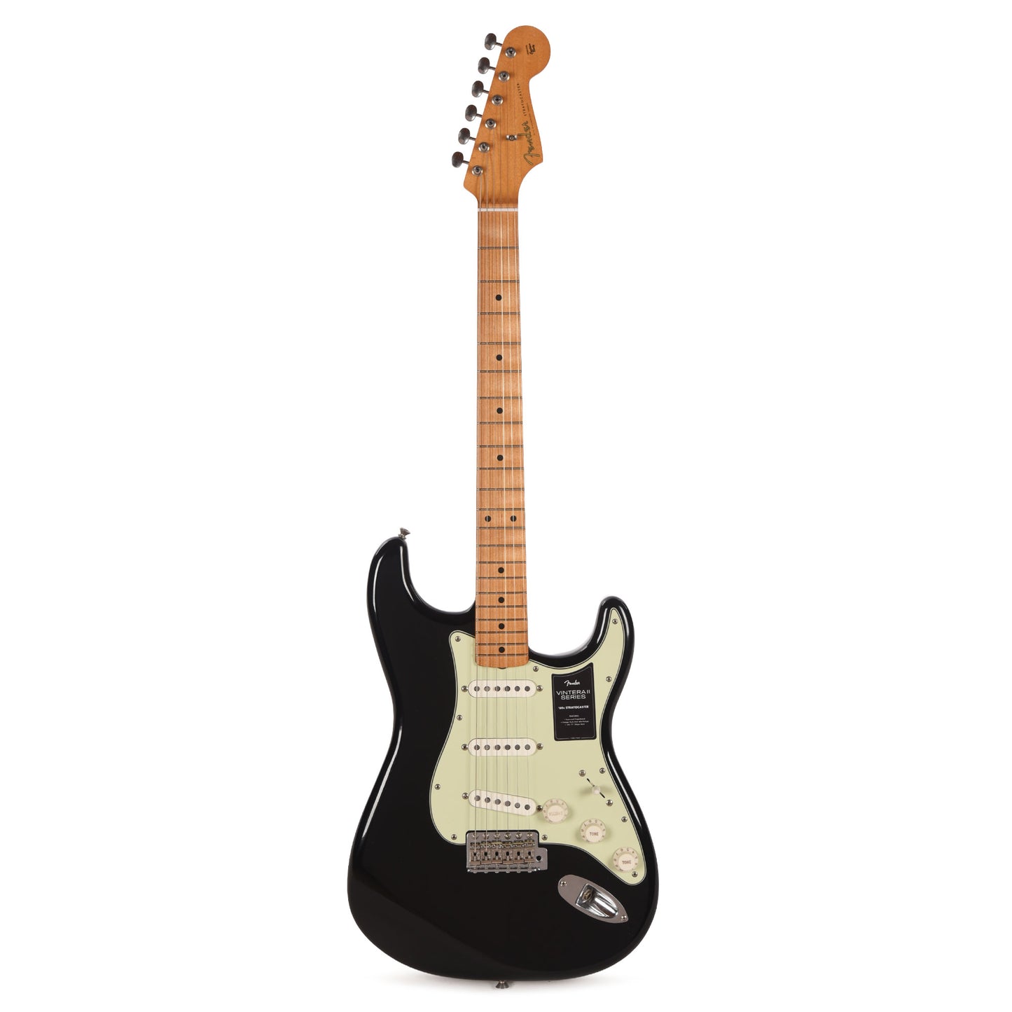 Fender Limited Edition Vintera II Road Worn '60s Stratocaster Black Electric Guitars / Solid Body