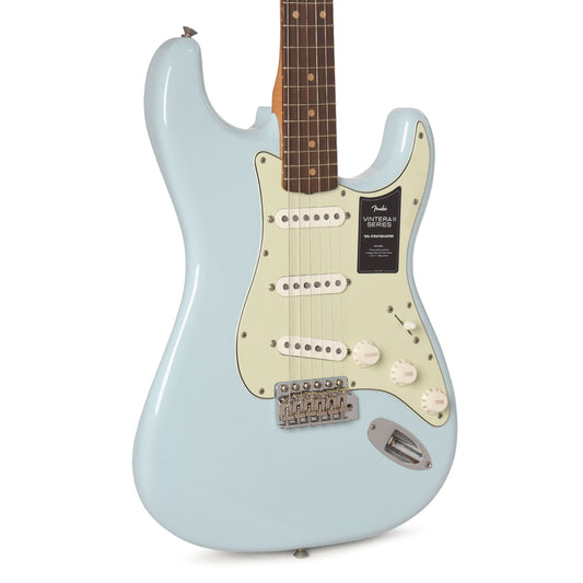 Fender Limited Edition Vintera II Road Worn '60s Stratocaster Sonic Blue Electric Guitars / Solid Body