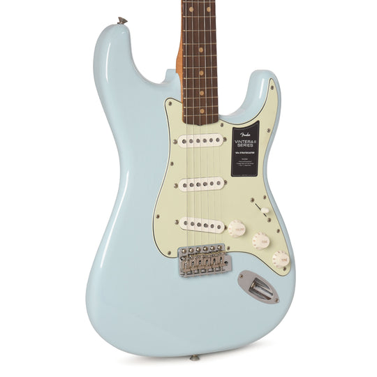Fender Limited Edition Vintera II Road Worn '60s Stratocaster Sonic Blue Electric Guitars / Solid Body