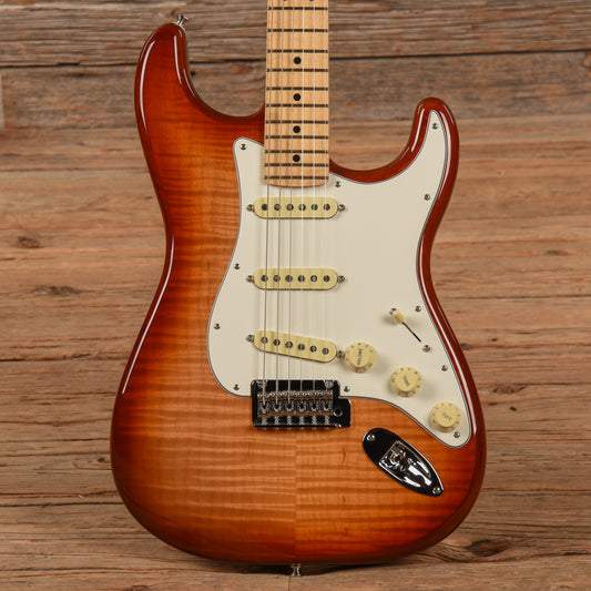 Fender Limited Player Stratocaster Plus Top Sienna Sunburst 2020 Electric Guitars / Solid Body