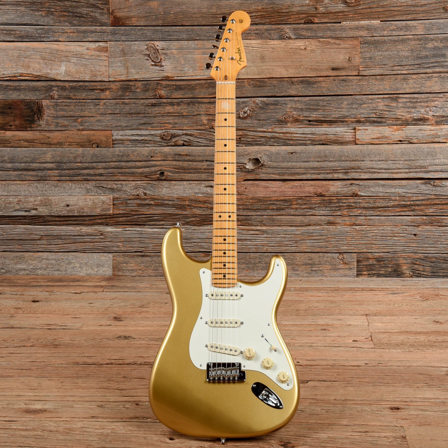 Fender Lincoln Brewster Stratocaster Aztec Gold 2020 Electric Guitars / Solid Body