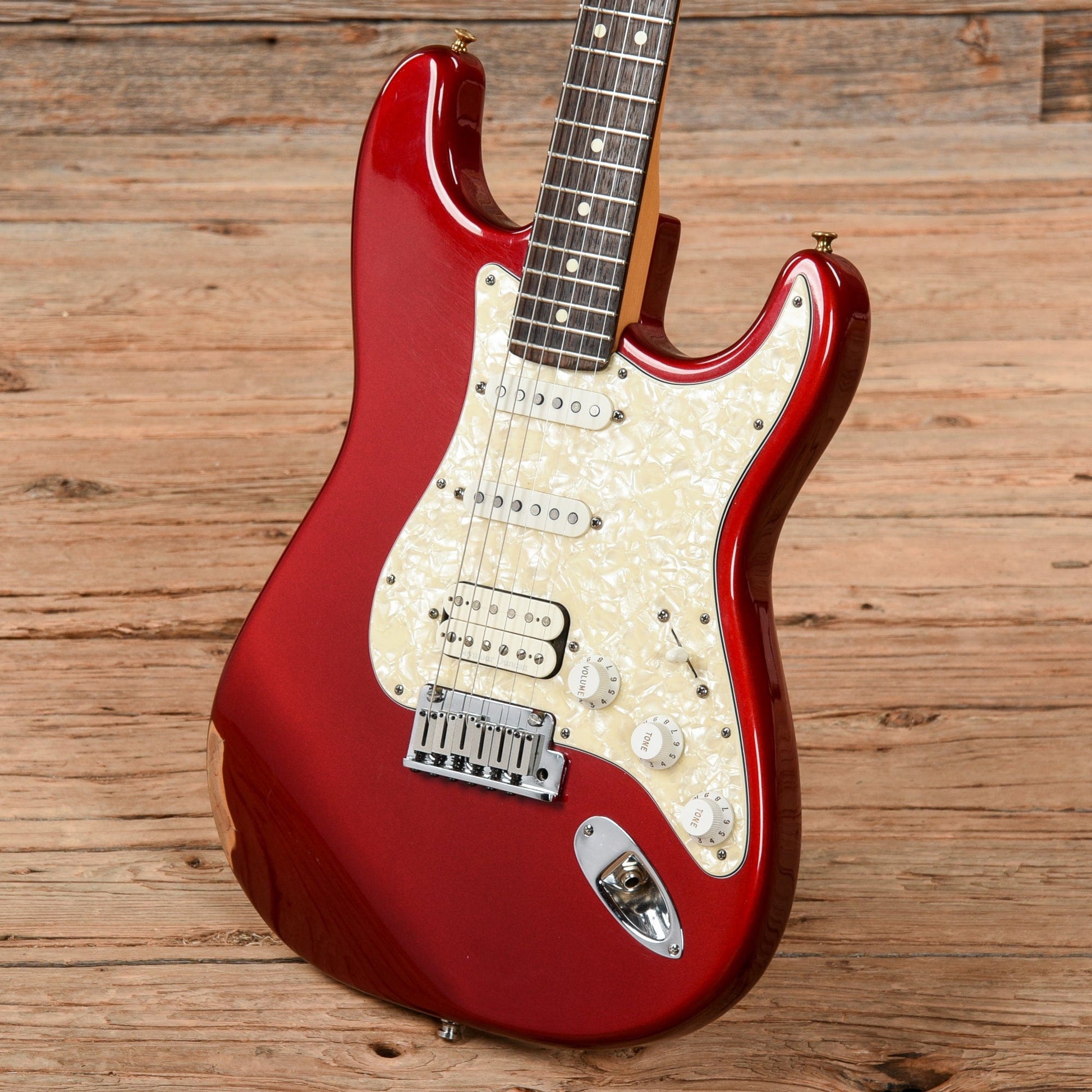 Fender Lone Star Stratocaster Red 1997 Electric Guitars / Solid Body