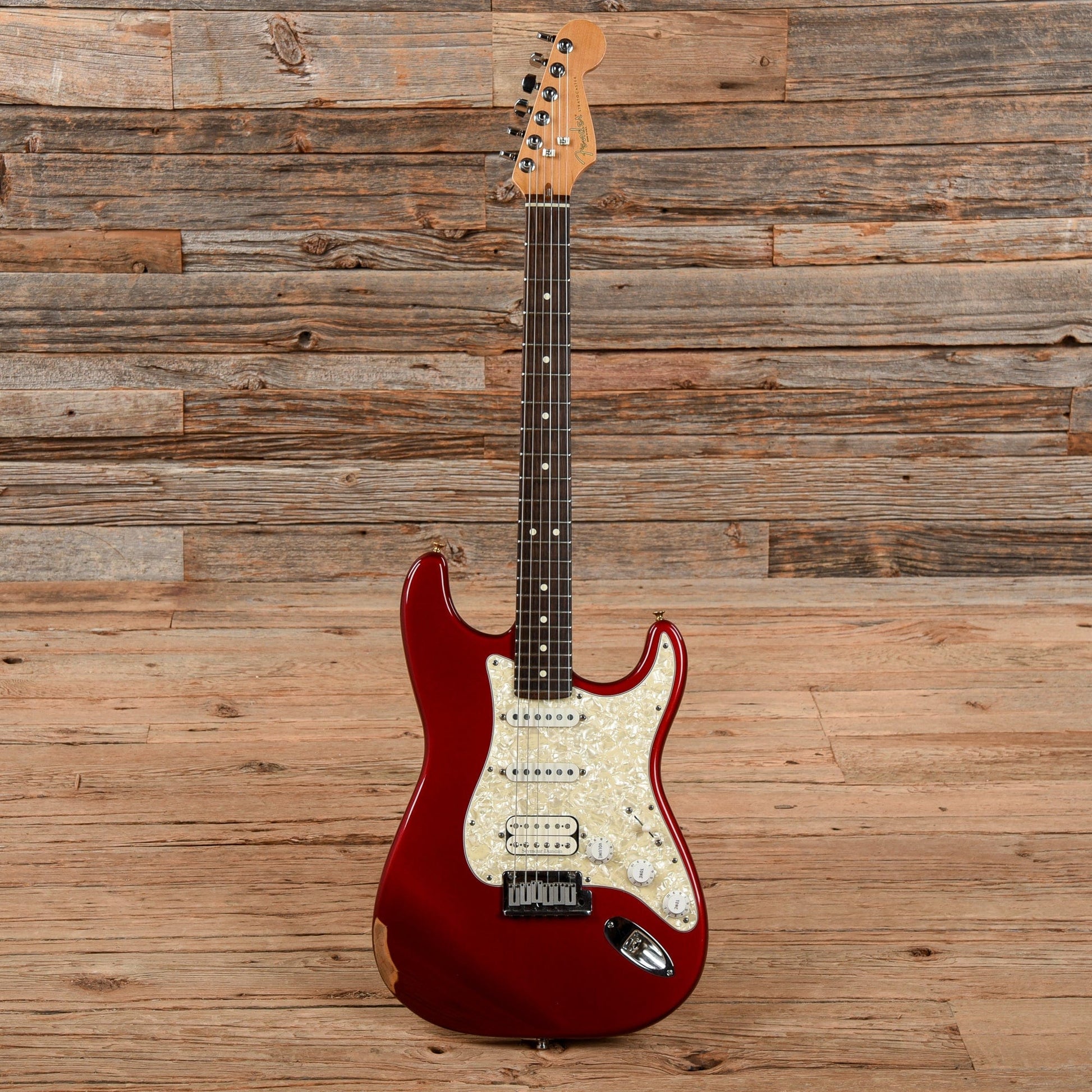 Fender Lone Star Stratocaster Red 1997 Electric Guitars / Solid Body