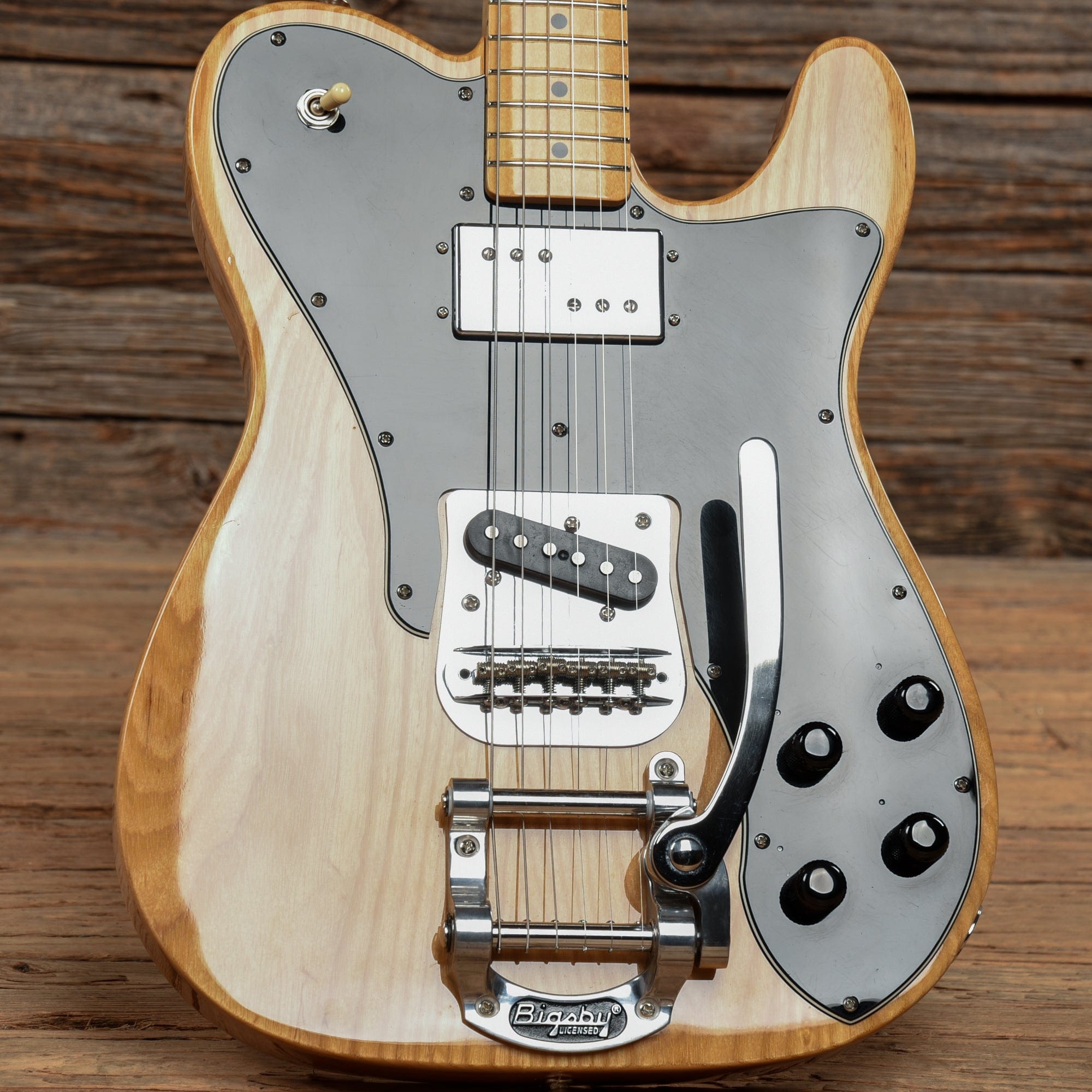 Cool Custom Telecasters Fender LTD 72 Telecaster Custom w/ Bigsby Natural 2018 – Chicago Music ...