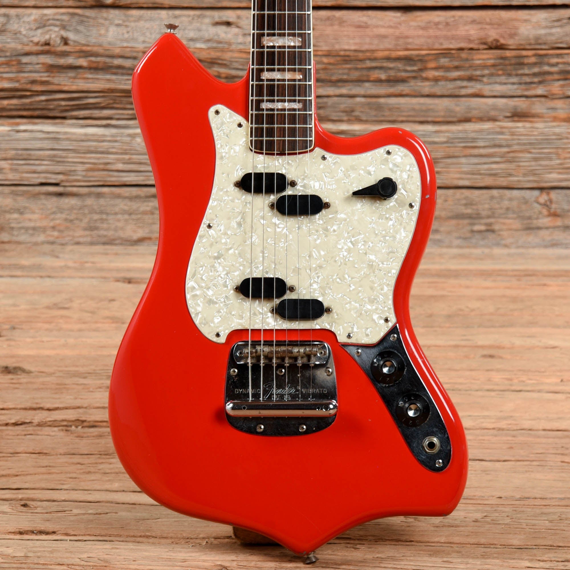 Fender Maverick Fiesta Red 1969 Electric Guitars / Solid Body