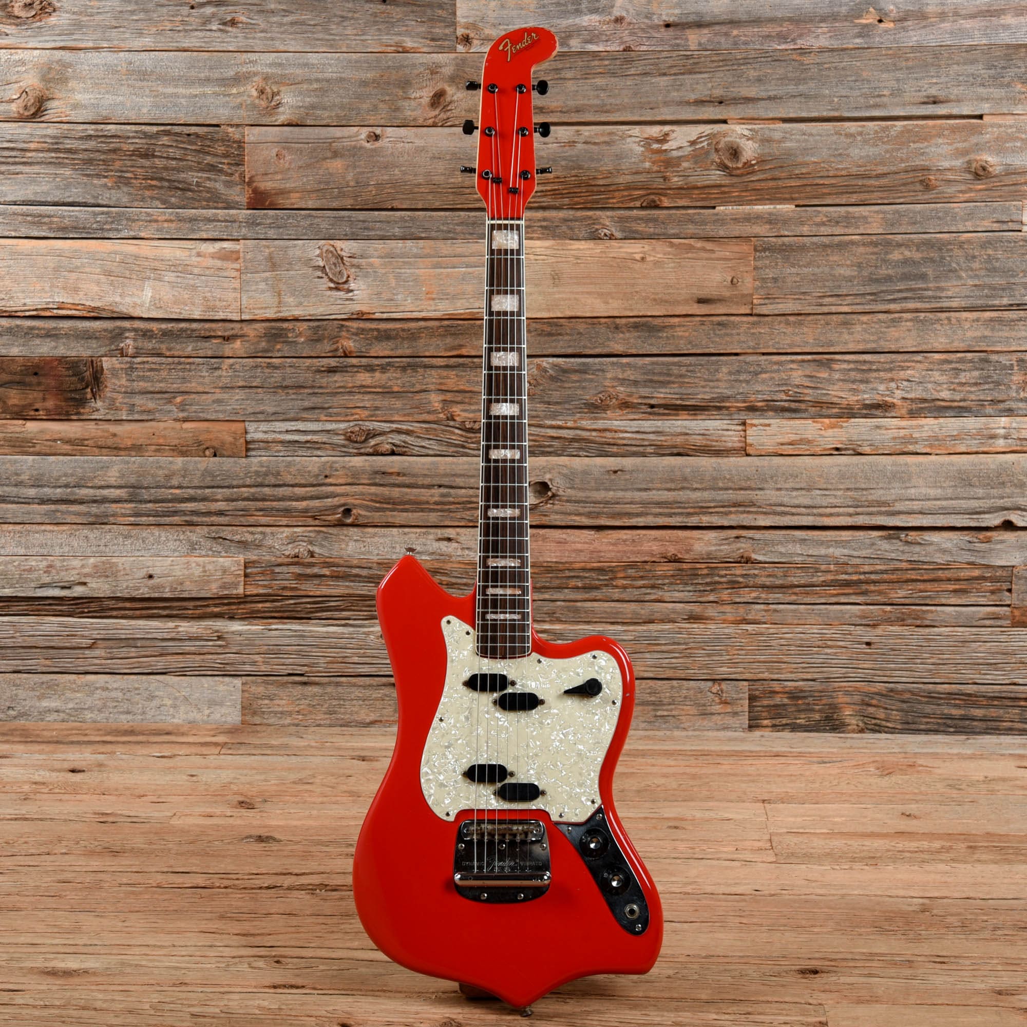 Fender Maverick Fiesta Red 1969 Electric Guitars / Solid Body