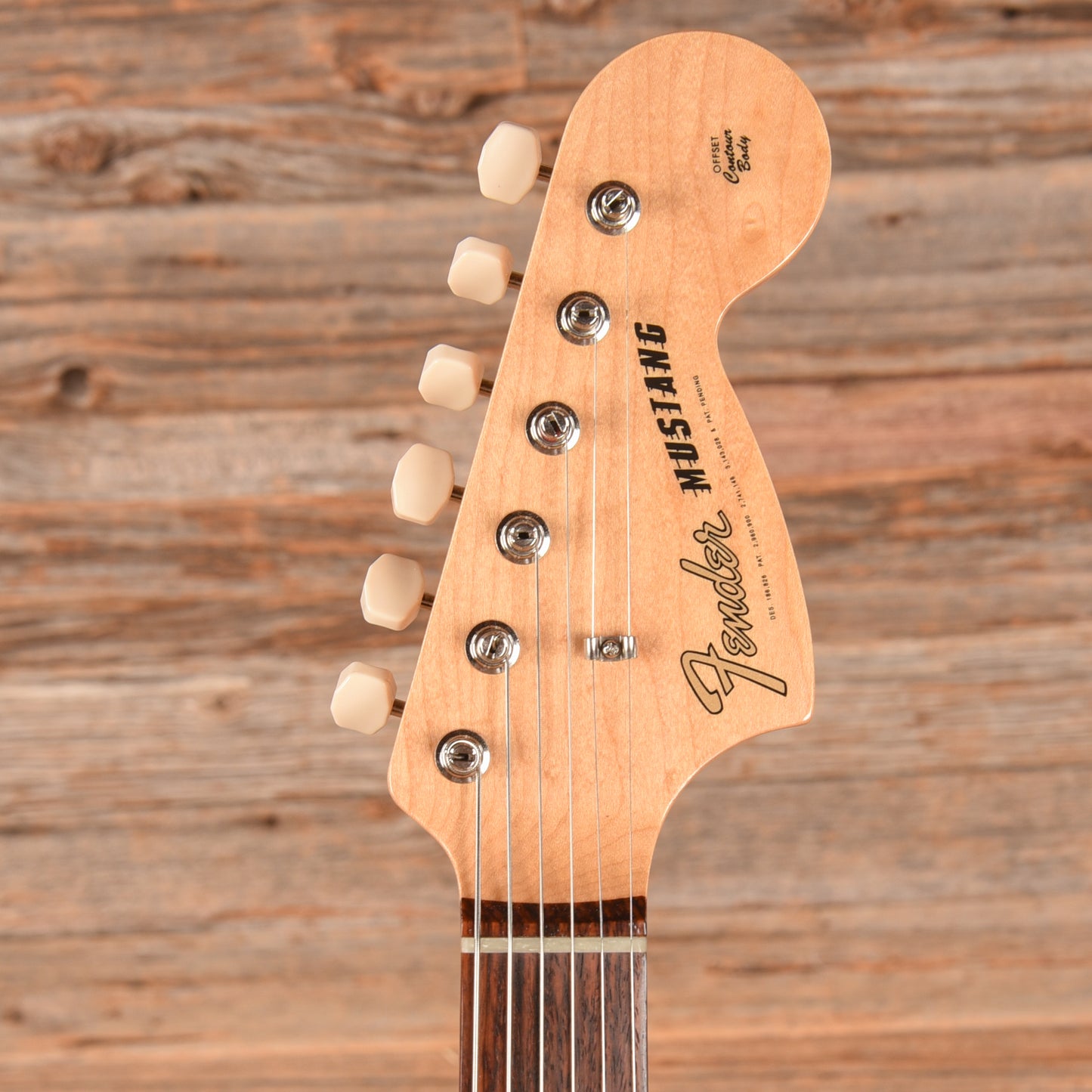 Fender MG-69 Mustang White 2023 Electric Guitars / Solid Body