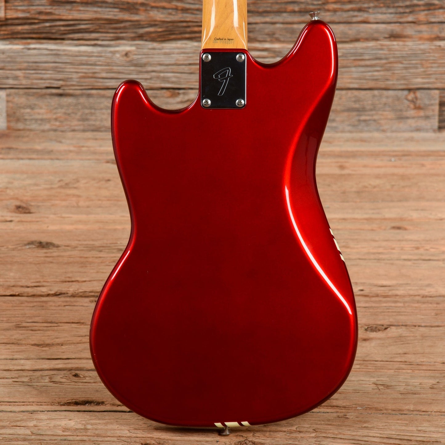 Fender MG-73 Mustang Reissue Competition Red Electric Guitars / Solid Body