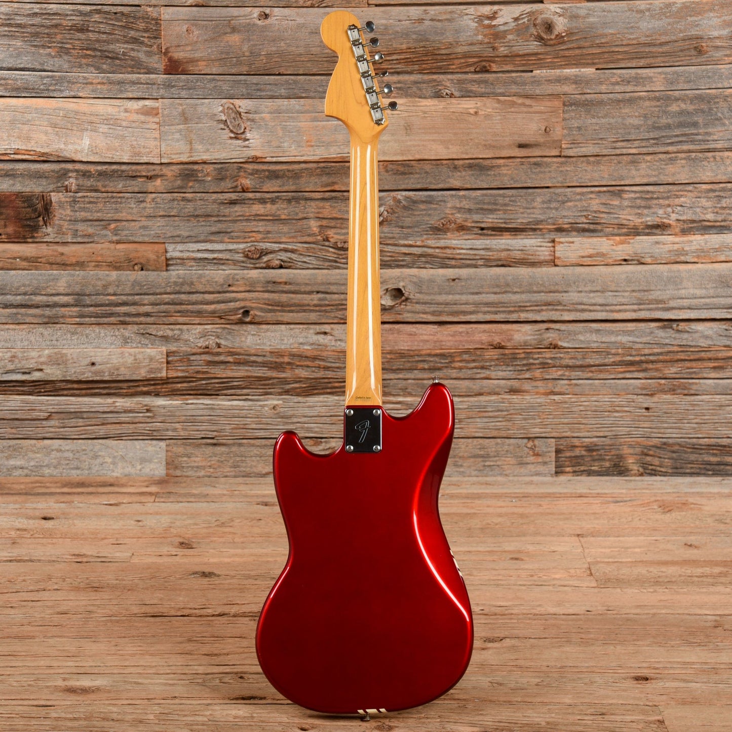 Fender MG-73 Mustang Reissue Competition Red Electric Guitars / Solid Body