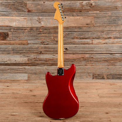 Fender MG-73 Mustang Reissue Competition Red Electric Guitars / Solid Body