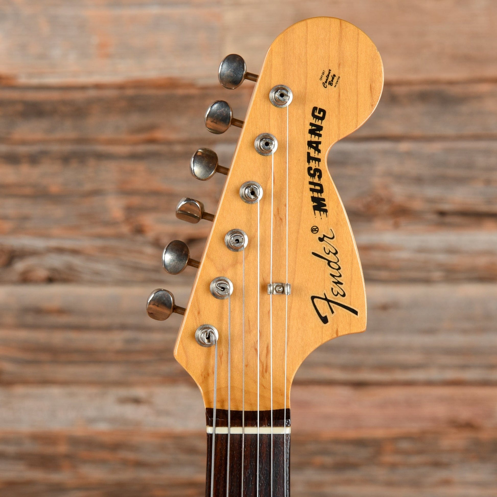 Fender MG-73 Mustang Reissue Competition Red Electric Guitars / Solid Body