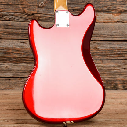 Fender MG-73 Mustang Reissue Competition Red Electric Guitars / Solid Body