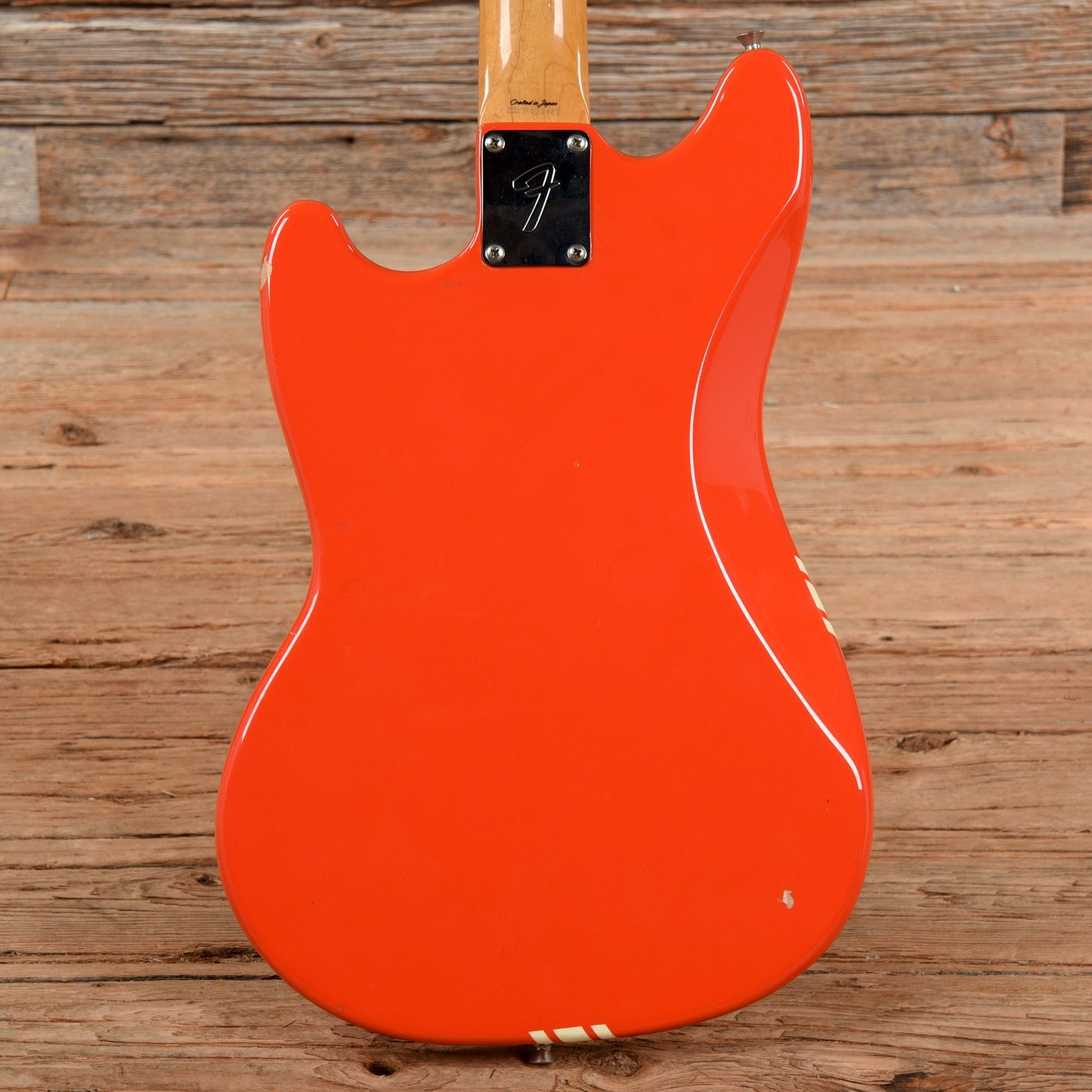 Fender MG-73 Mustang Reissue Fiesta Red 2000 Electric Guitars / Solid Body