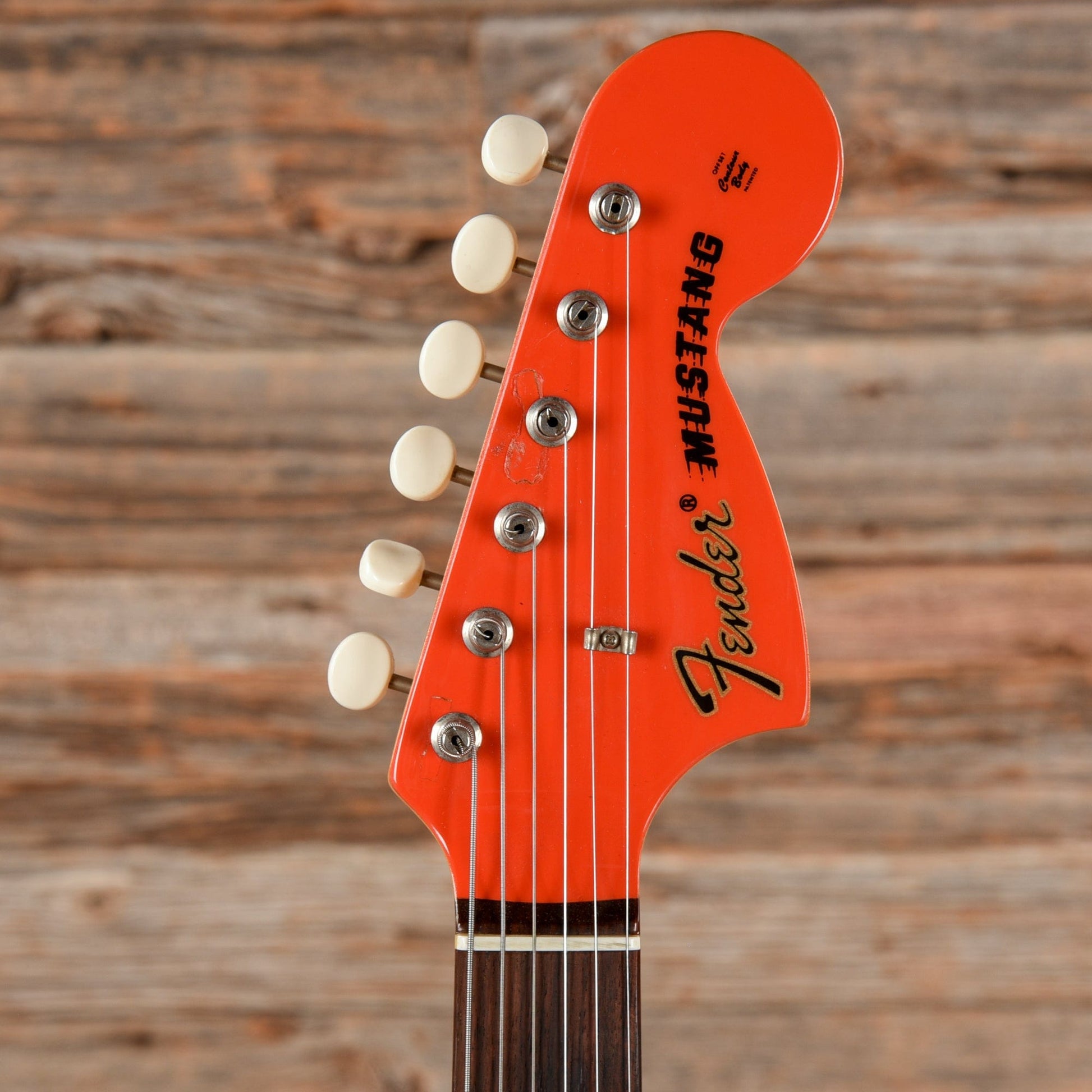 Fender MG-73 Mustang Reissue Fiesta Red 2000 Electric Guitars / Solid Body