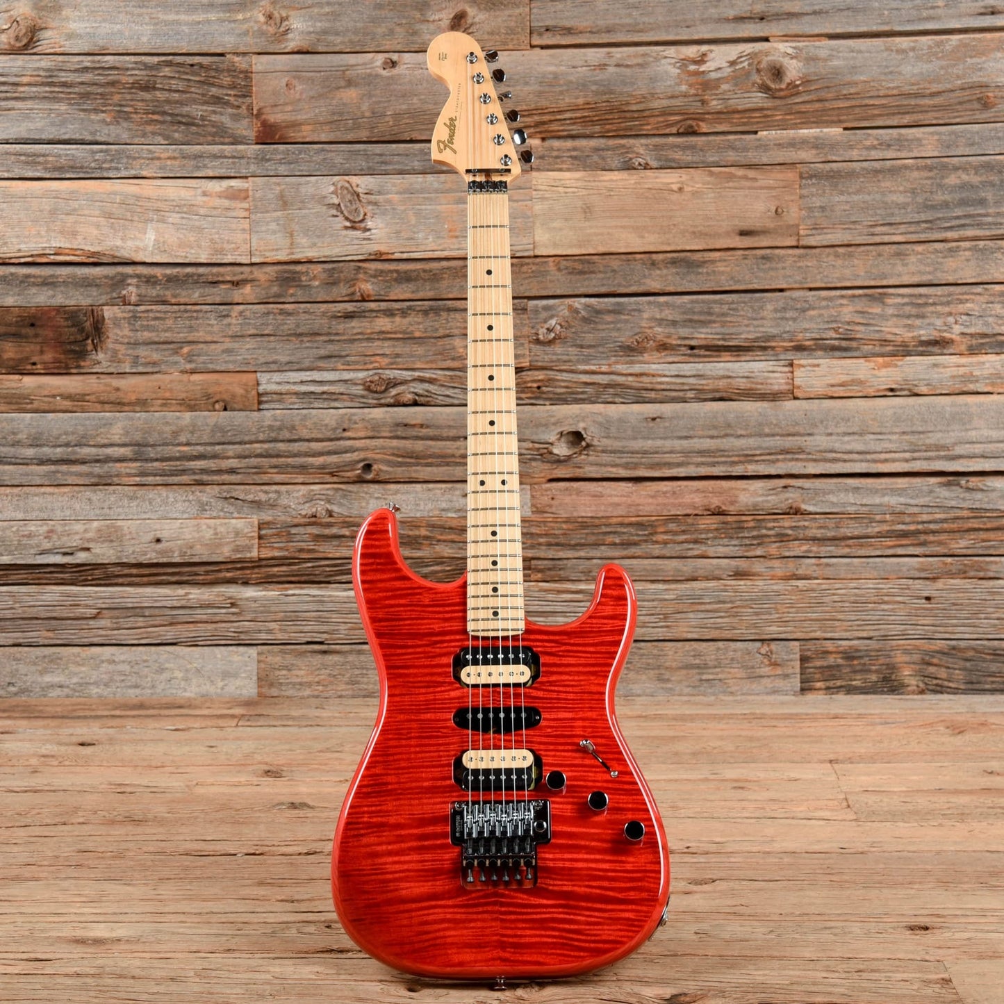 Fender Michiya Haruhata Signature Stratocaster Trans Pink 2020 Electric Guitars / Solid Body