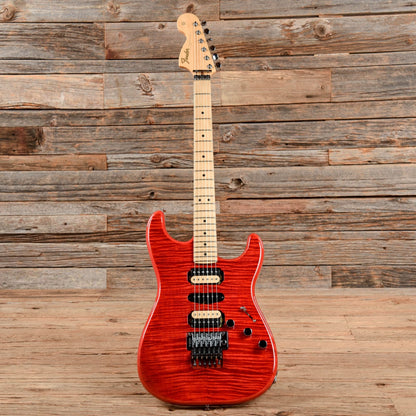 Fender Michiya Haruhata Signature Stratocaster Trans Pink 2020 Electric Guitars / Solid Body