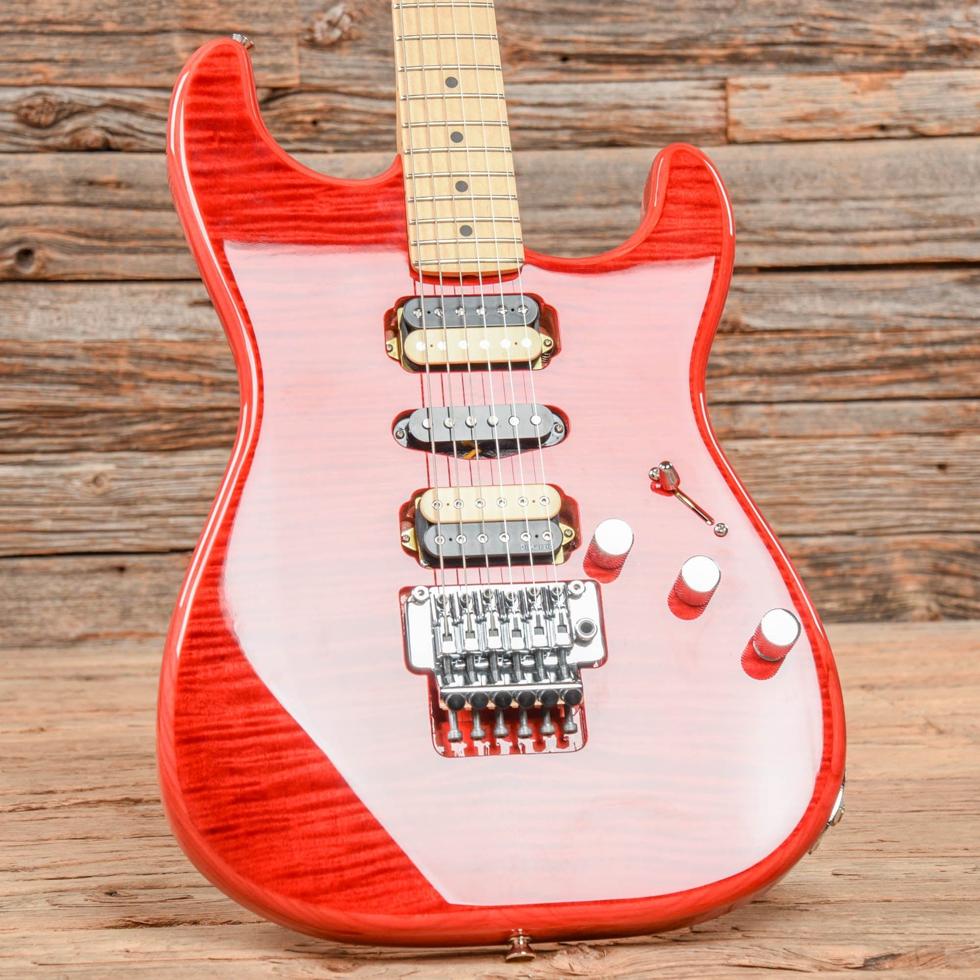 Fender Michiya Haruhata Signature Stratocaster Trans Pink 2020 Electric Guitars / Solid Body