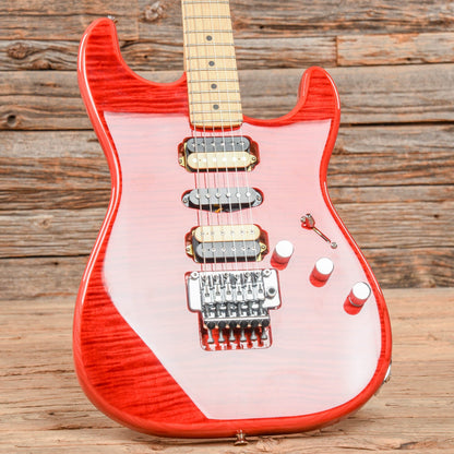 Fender Michiya Haruhata Signature Stratocaster Trans Pink 2020 Electric Guitars / Solid Body