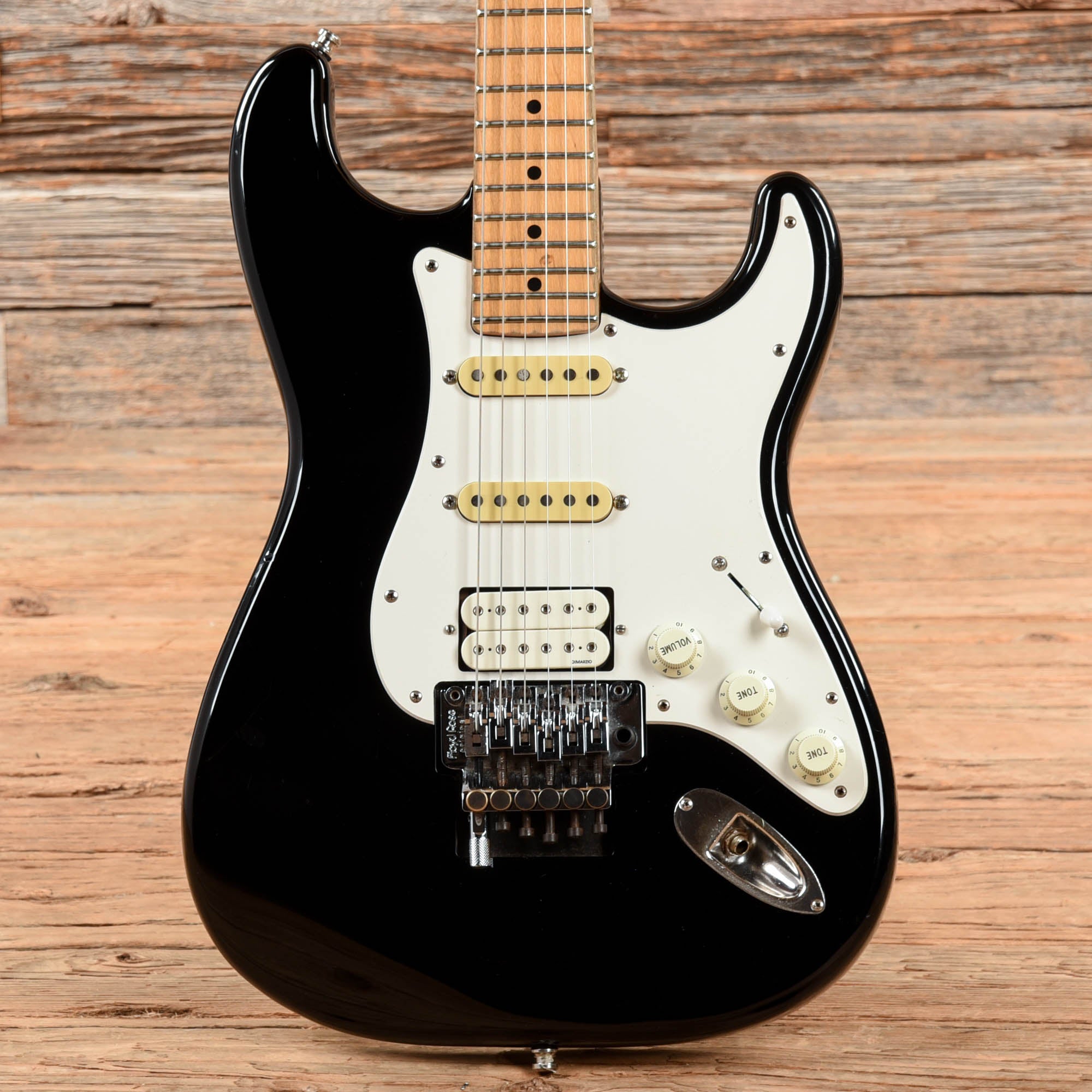 Fender MIJ Hot Rod Stratocaster Black 1991 Electric Guitars / Solid Body