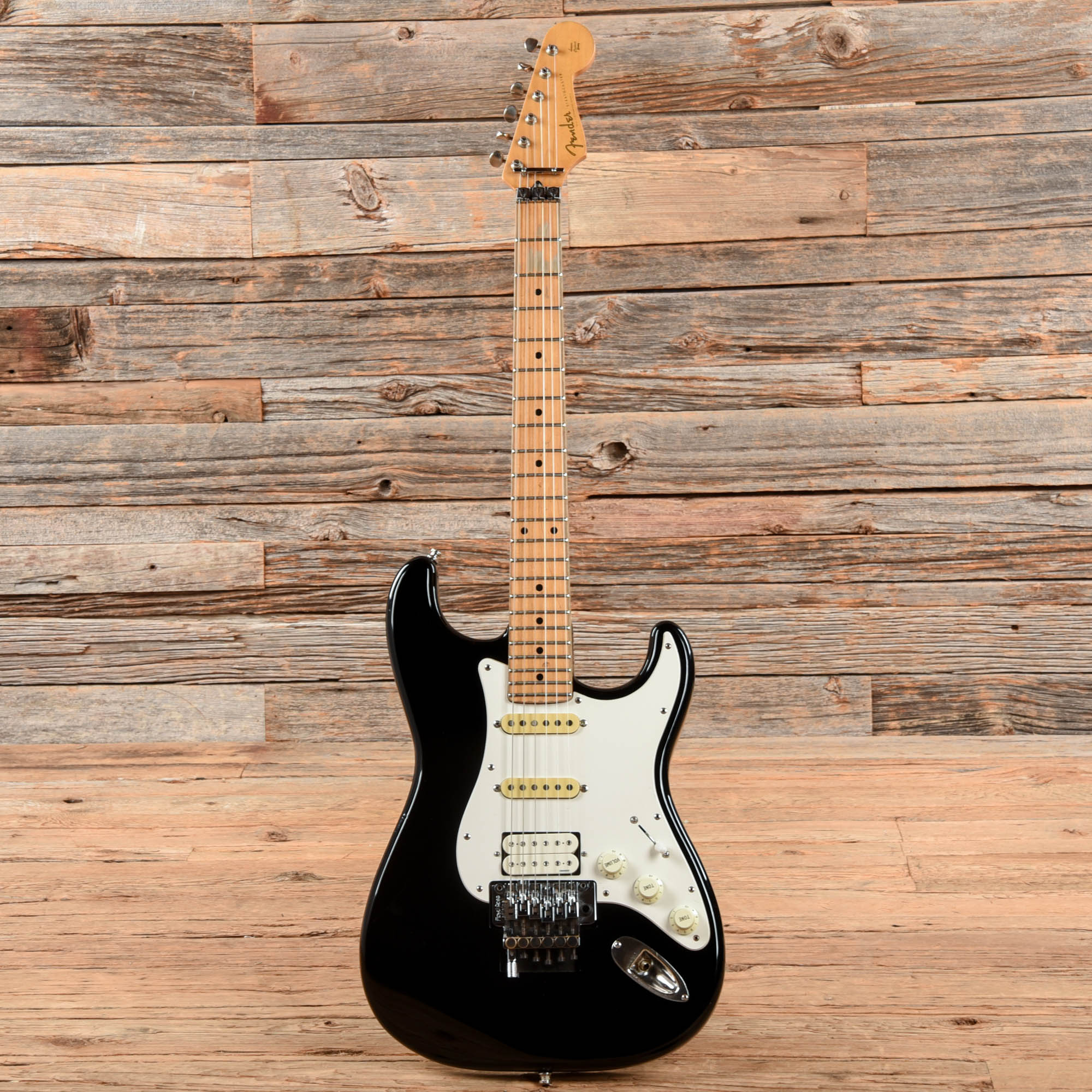 Fender MIJ Hot Rod Stratocaster Black 1991 Electric Guitars / Solid Body