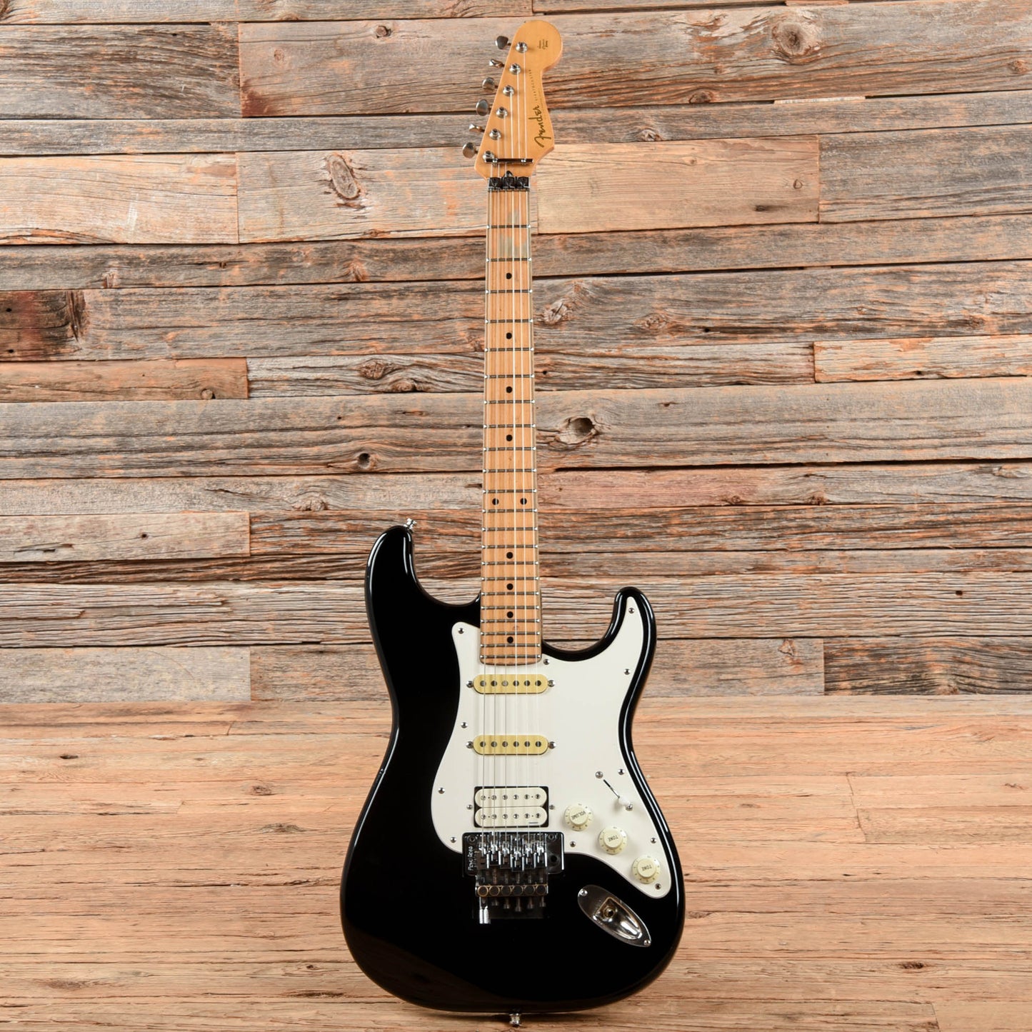 Fender MIJ Hot Rod Stratocaster Black 1991 Electric Guitars / Solid Body