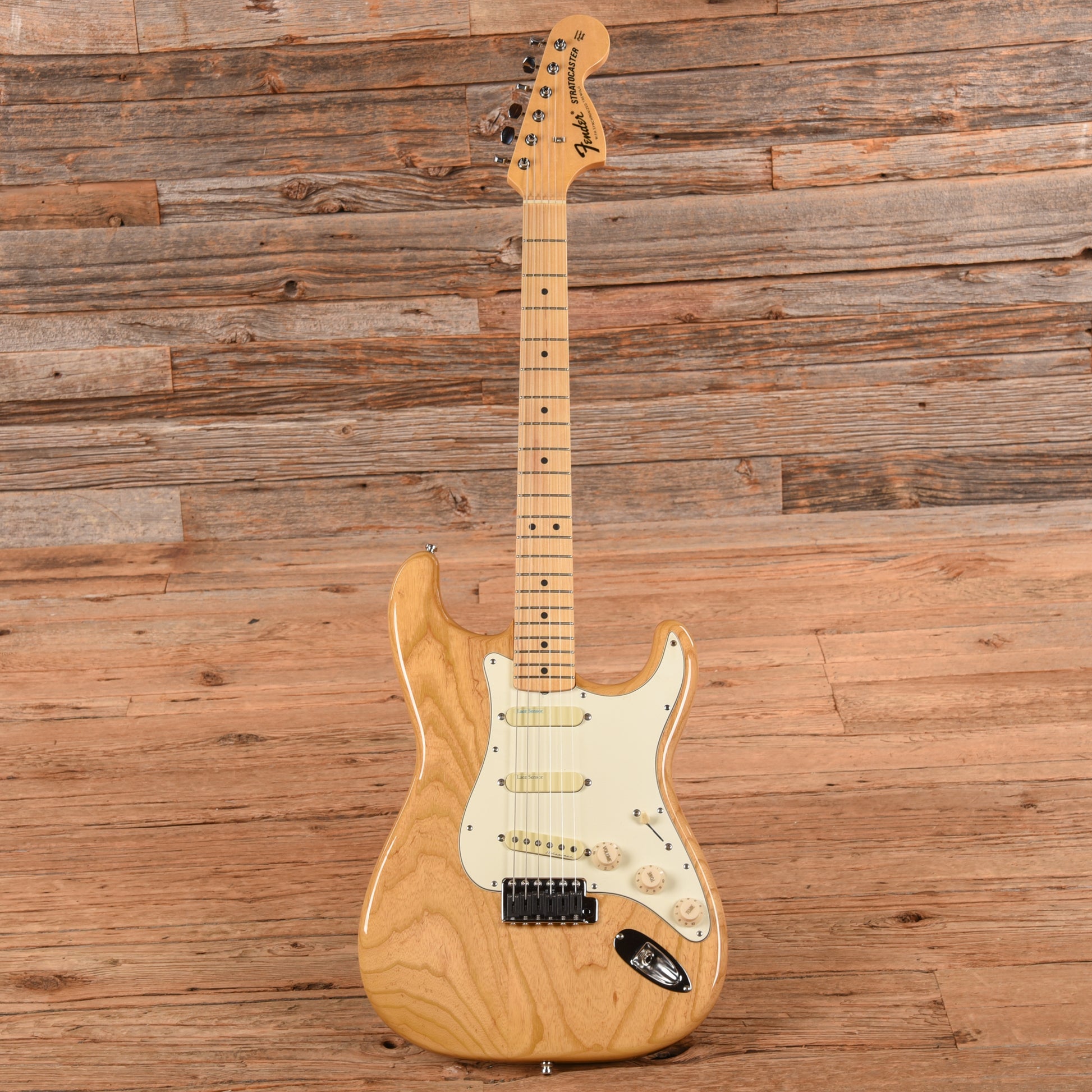 Fender MIJ Hybrid '68 Stratocaster Neck with Unknown Body Natural Electric Guitars / Solid Body