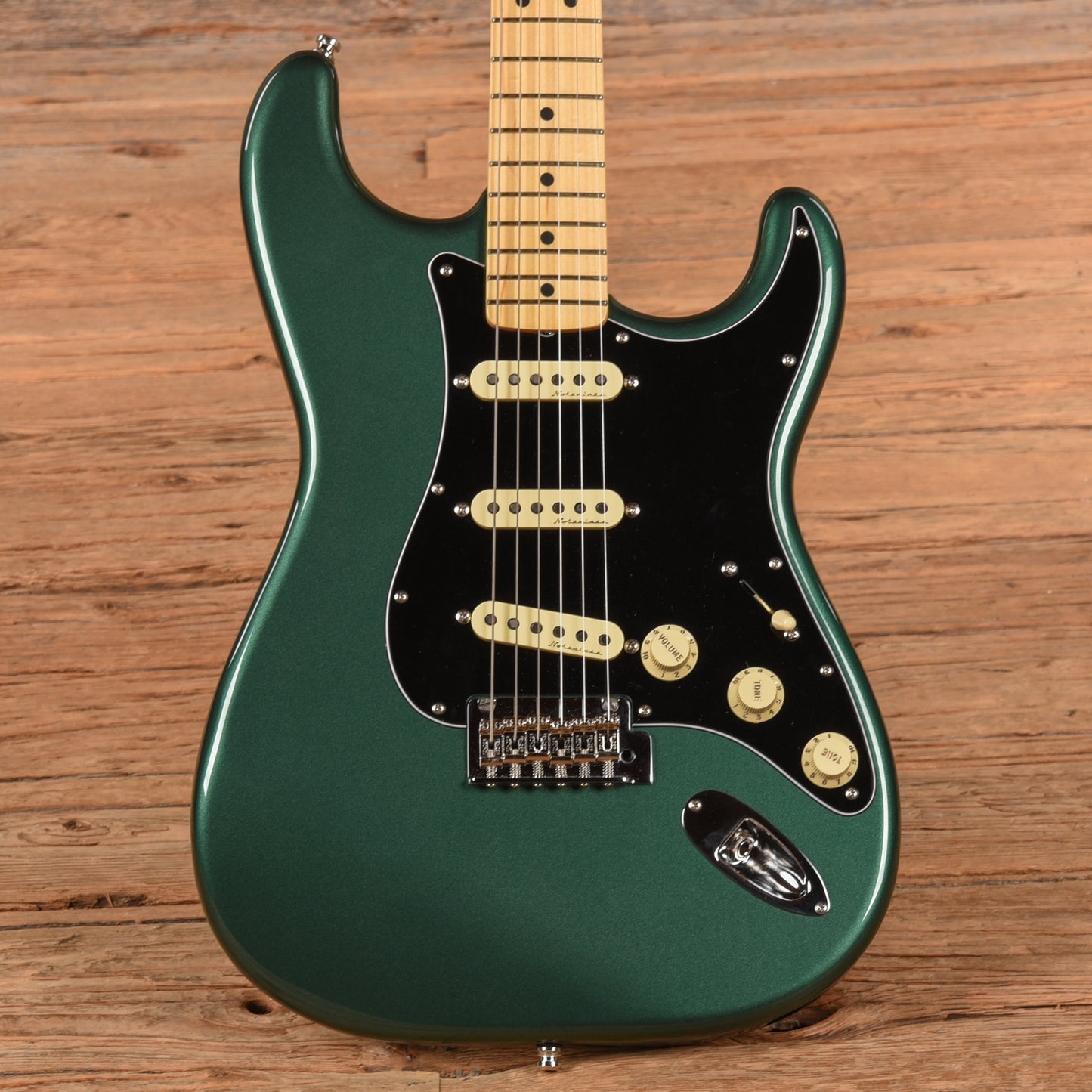 Fender MIJ Hybrid '68 Stratocaster Sherwood Green Metallic 2019 Electric Guitars / Solid Body