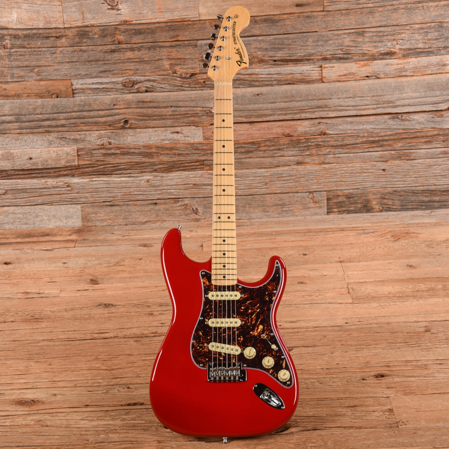 Fender MIJ Hybrid '68 Stratocaster Torino Red 2018 Electric Guitars / Solid Body