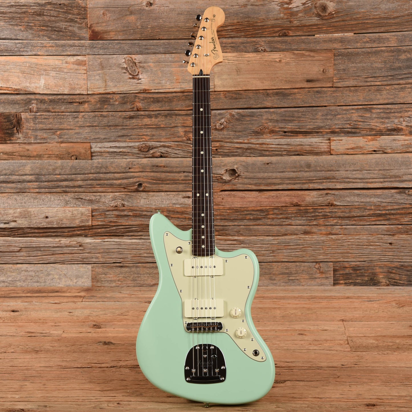 Fender MIJ Junior Collection Jazzmaster Satin Surf Green 2022 Electric Guitars / Solid Body