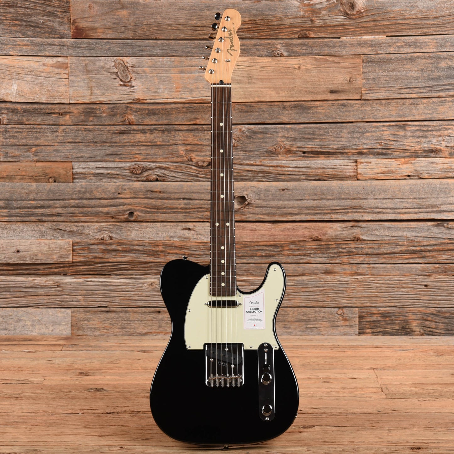 Fender MIJ Junior Collection Telecaster Black 2022 Electric Guitars / Solid Body