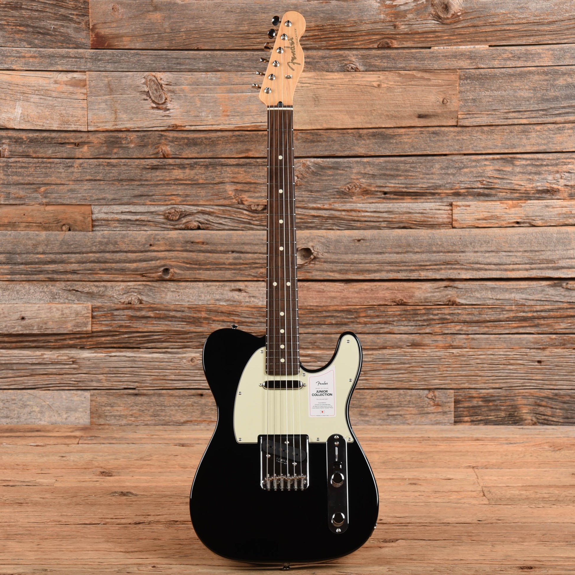 Fender MIJ Junior Collection Telecaster Black 2022 Electric Guitars / Solid Body