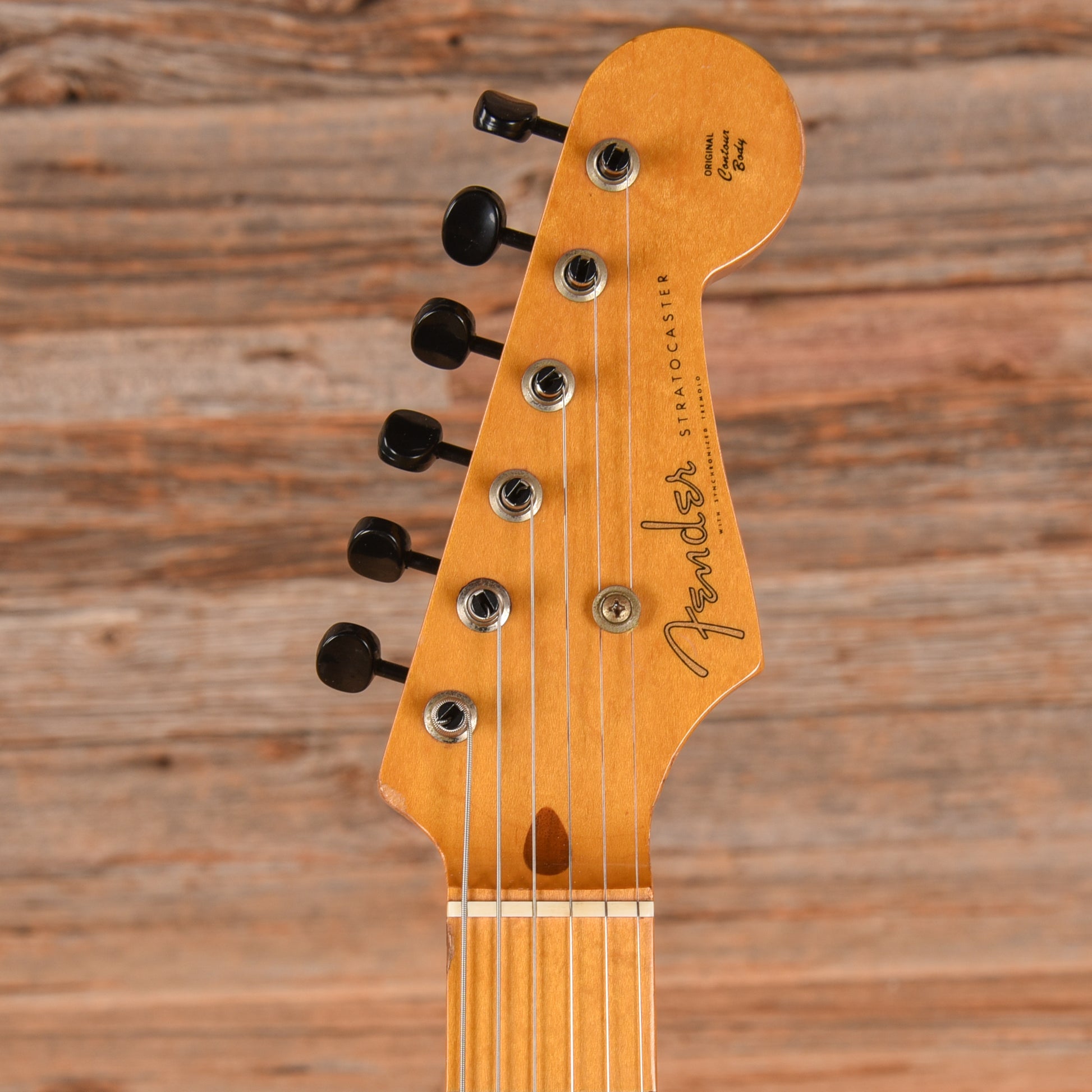 Fender MIJ Stratocaster Black Electric Guitars / Solid Body