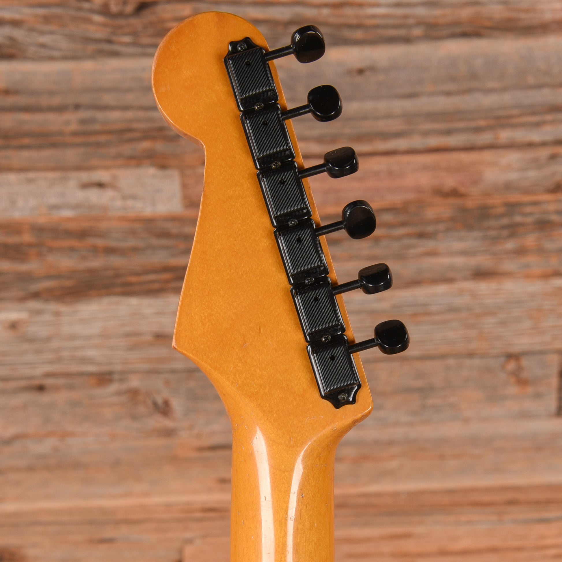Fender MIJ Stratocaster Black Electric Guitars / Solid Body