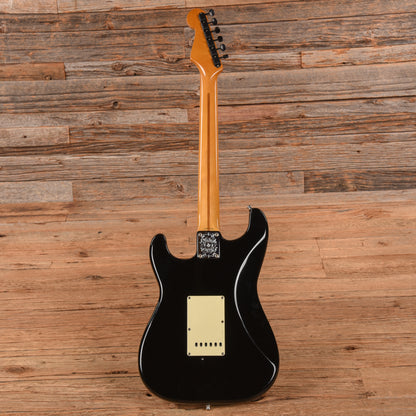 Fender MIJ Stratocaster Black Electric Guitars / Solid Body