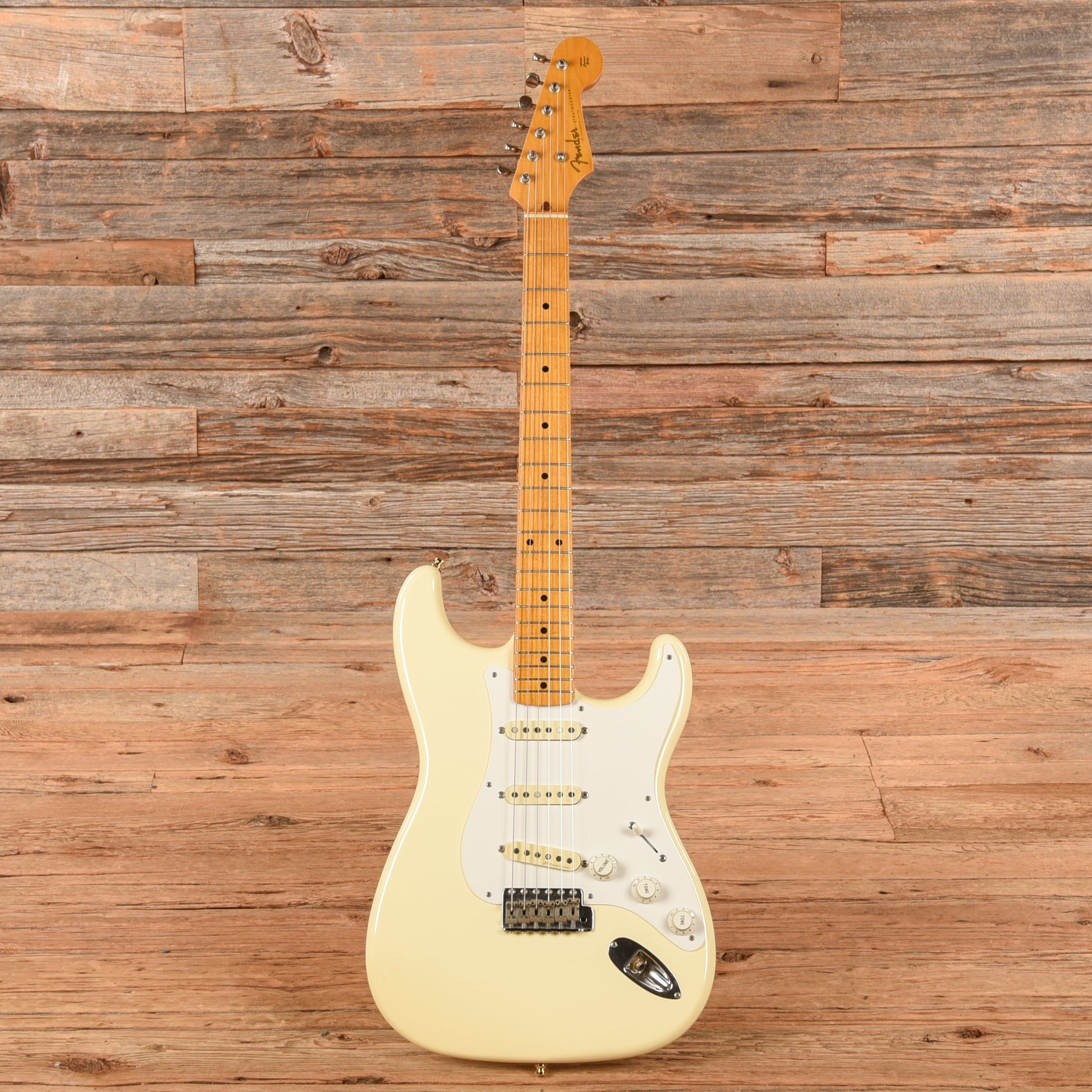 Fender MIJ Stratocaster Olympic White 1985 Electric Guitars / Solid Body