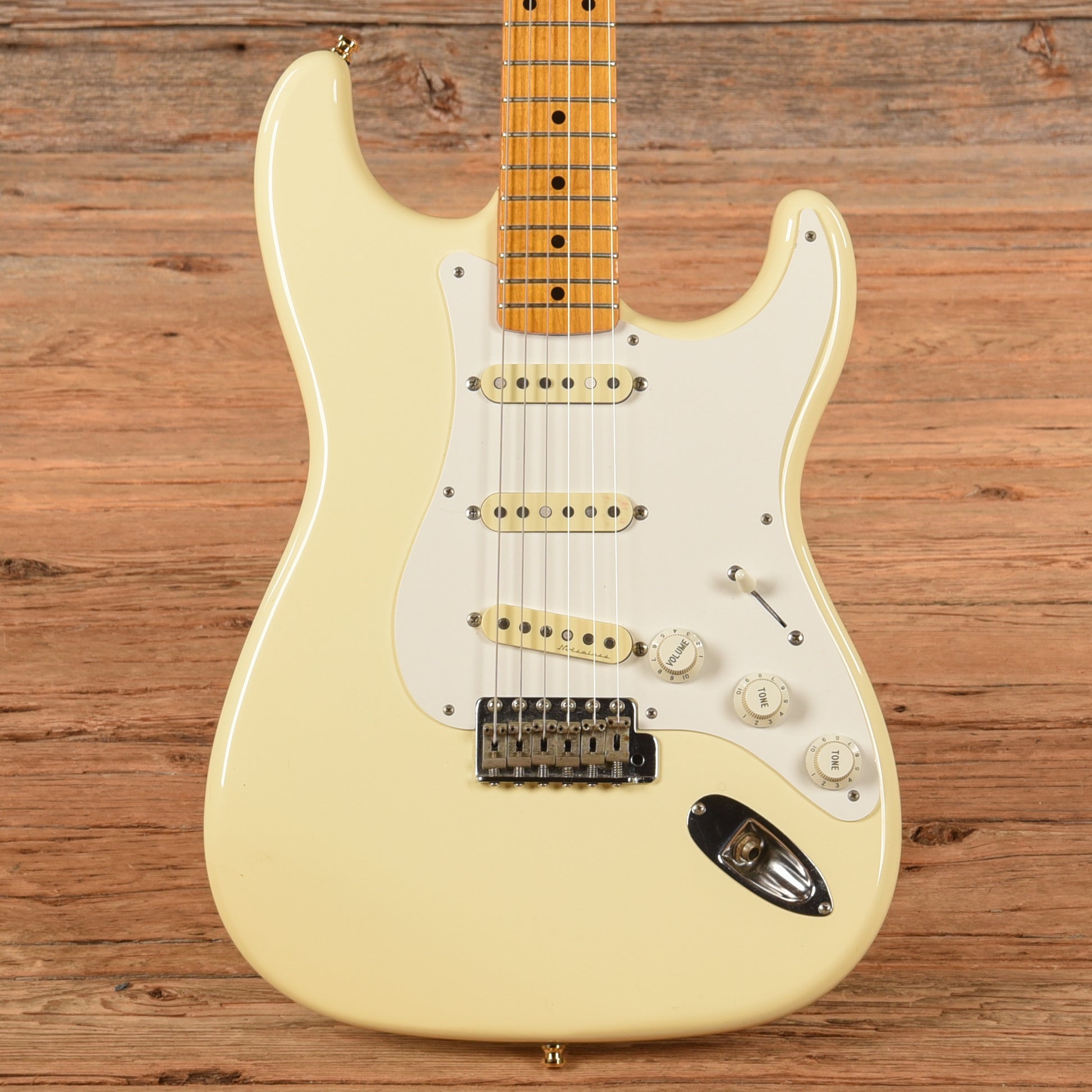 Fender MIJ Stratocaster Olympic White 1985 Electric Guitars / Solid Body
