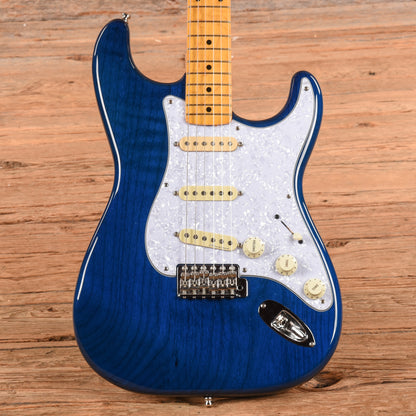 Fender MIJ Traditional '58 Stratocaster Sapphire Blue Transparent 2018 Electric Guitars / Solid Body