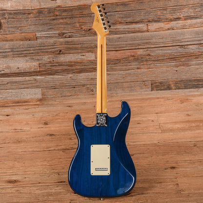 Fender MIJ Traditional '58 Stratocaster Sapphire Blue Transparent 2019 Electric Guitars / Solid Body