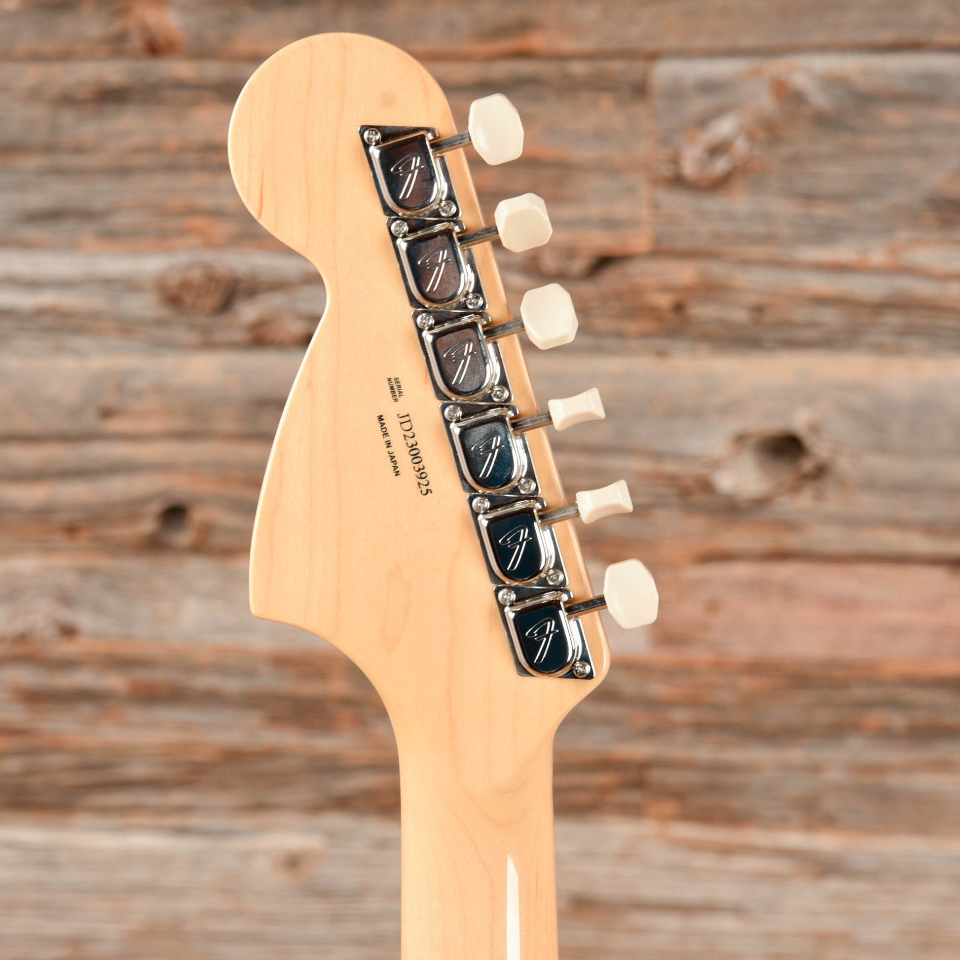 Fender MIJ Traditional 60s Mustang Olympic White/Red Competition Stripe 2023 Electric Guitars / Solid Body