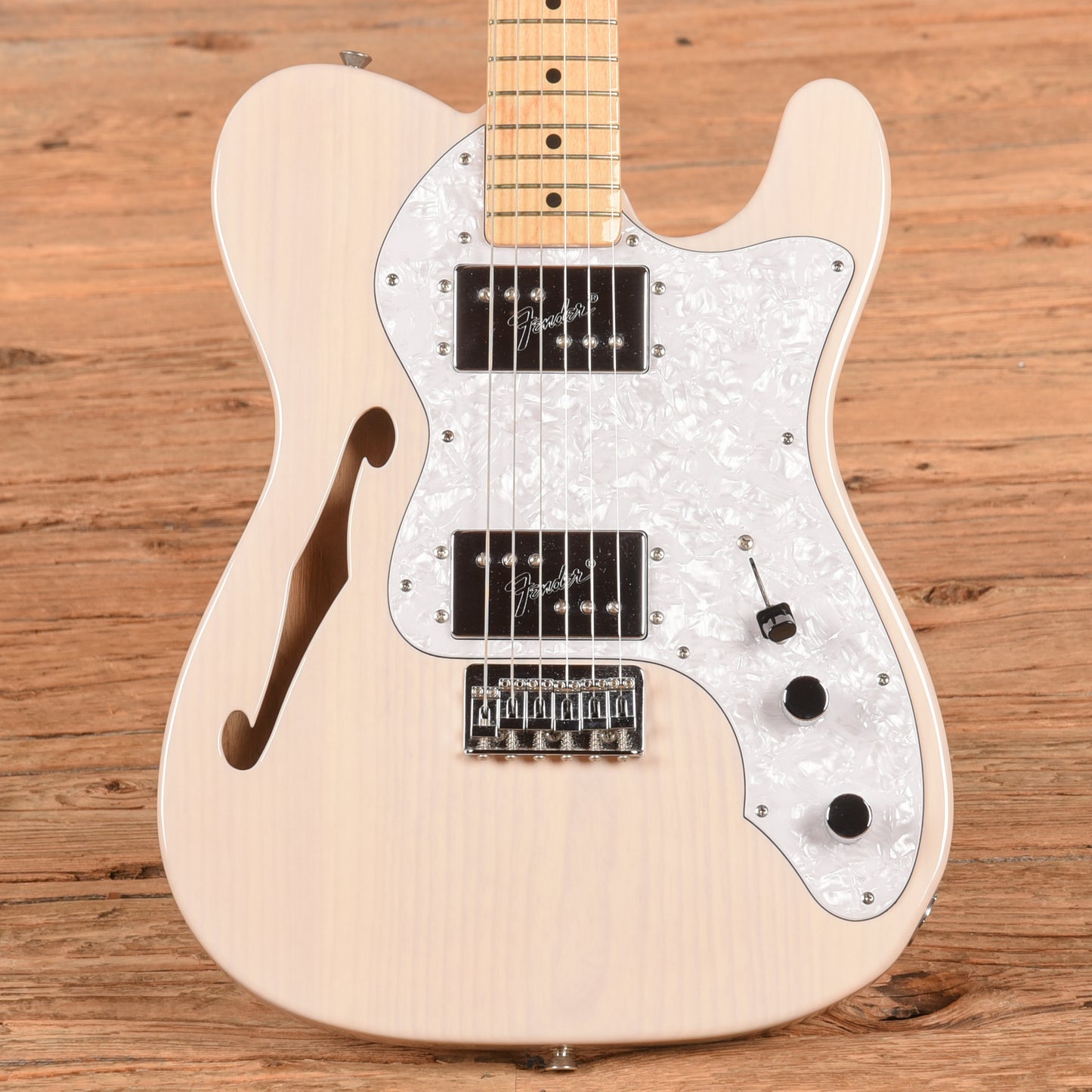 Fender MIJ Traditional '70s Telecaster Thinline Blonde 2017 Electric Guitars / Solid Body