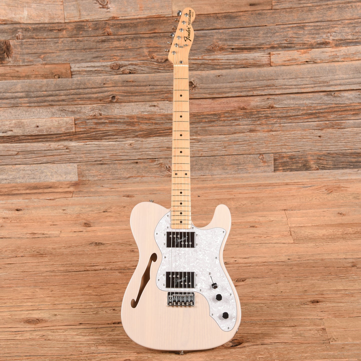 Fender MIJ Traditional '70s Telecaster Thinline Blonde 2017 Electric Guitars / Solid Body
